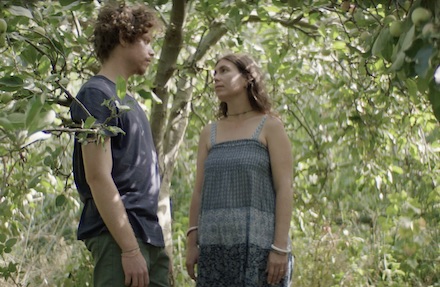 Adam and Eve under the apple tree